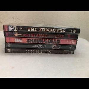 the amityville horror, shaun of the dead, don't be afraid of the dark,